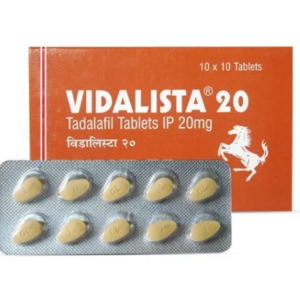 Vidalista 20mg (Tadalafil)