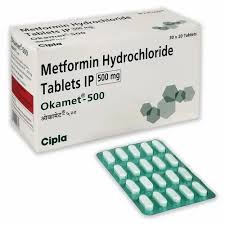 Okamet 500 Mg (Metformin)
